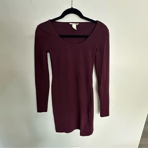 H&M basic mini dress XS